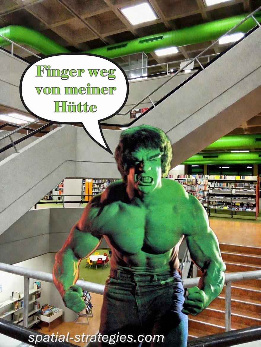 Finger weg von meiner Hütte